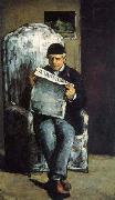 Paul Cezanne Portrait of the Artist Father Louis Auguste Cezanne oil painting reproduction